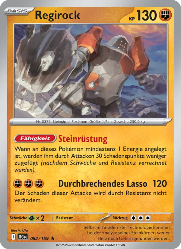 Regirock card image