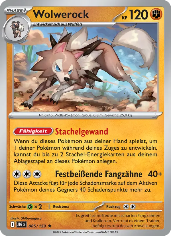 Wolwerock card image