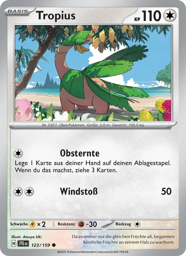 Tropius card image