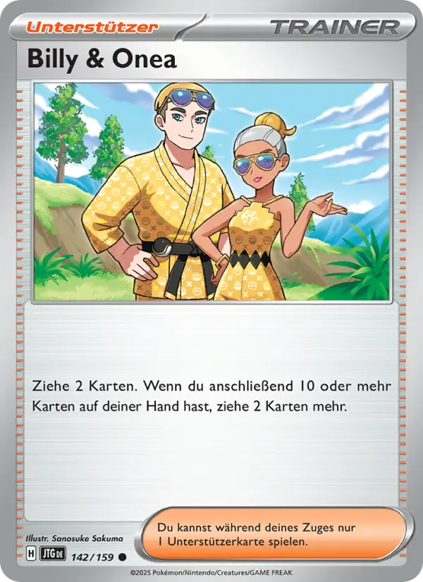 Billy & Onea card image