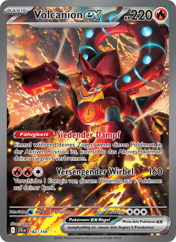 Volcanion-ex card image