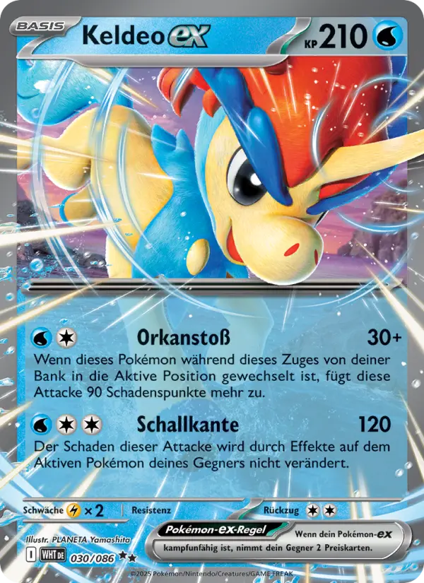 Keldeo-ex card image