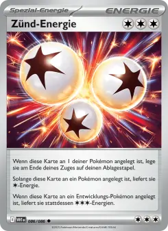 Zünd-Energie – Weiße Flammen Nr. 086