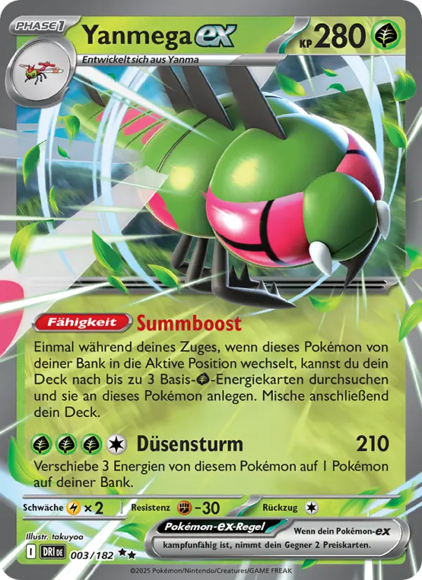 Yanmega-ex card image