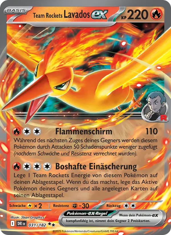 Team Rockets Lavados-ex card image