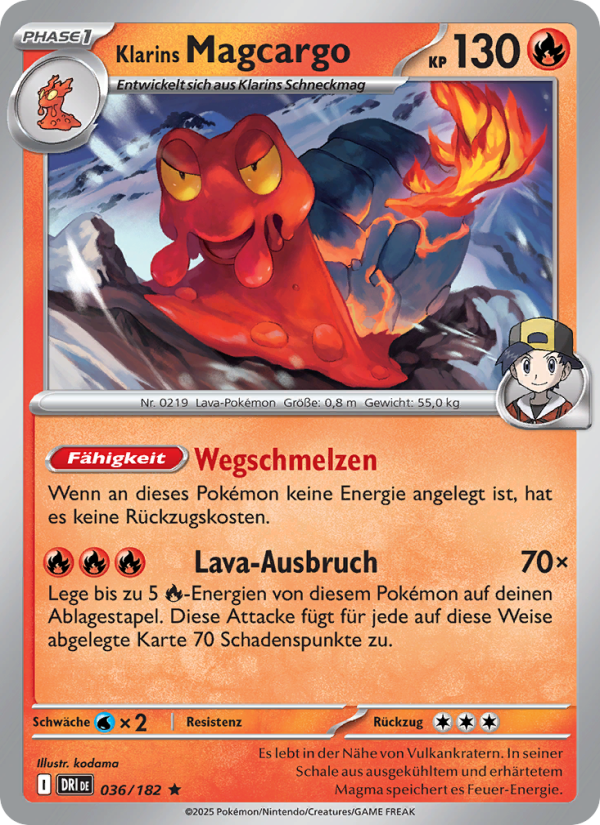 Klarins Magcargo from Ewige Rivalen