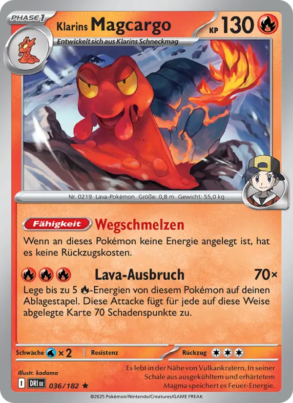 Klarins Magcargo card image