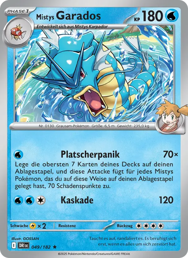 Mistys Garados card image