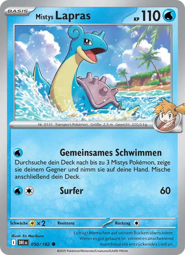 Mistys Lapras card image