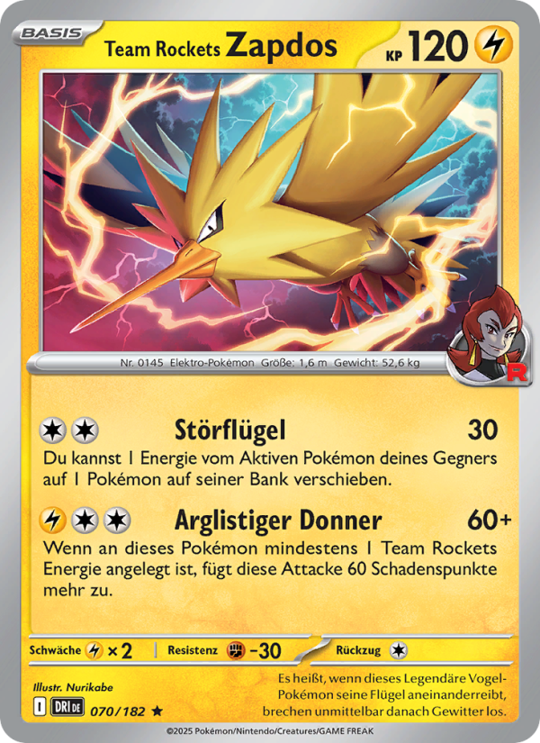 Team Rockets Zapdos