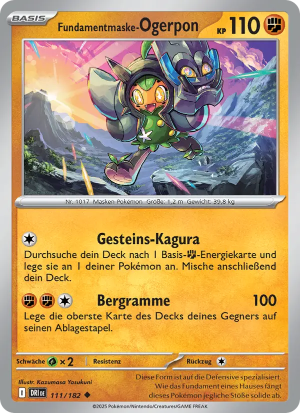 Fundamentmaske-Ogerpon card image