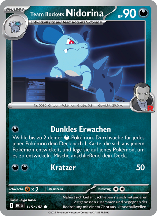 Team Rockets Nidorina