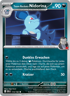 Team Rockets Nidorina