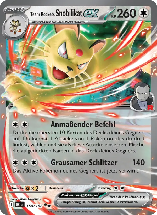 Team Rockets Snobilikat-ex card image