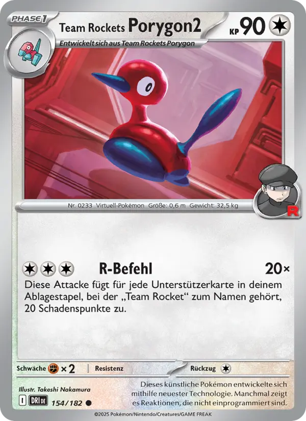 Team Rockets Porygon2 card image