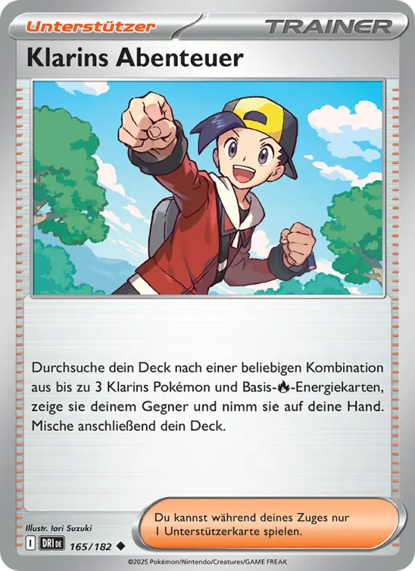 Klarins Abenteuer card image