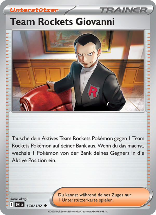 Team Rockets Giovanni
