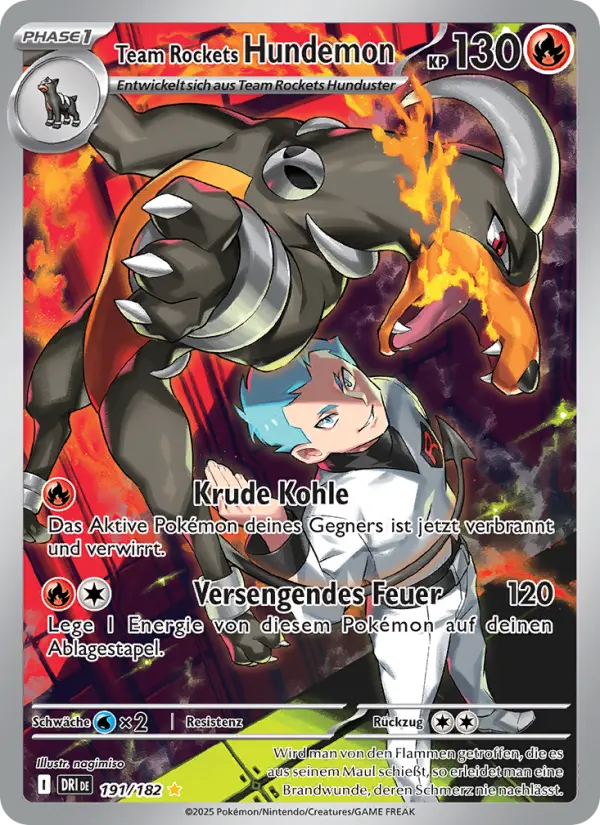 Team Rockets Hundemon card image