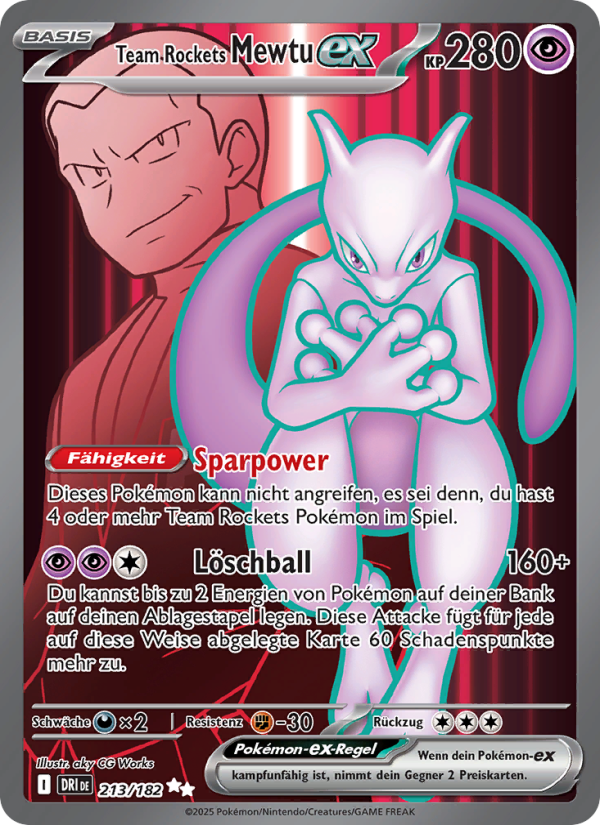 Team Rockets Mewtu-ex