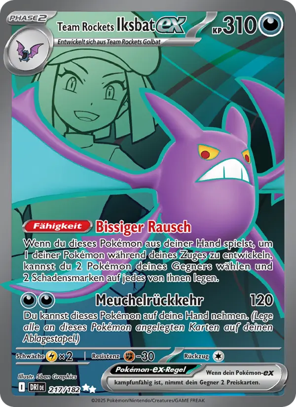 Team Rockets Iksbat-ex card image