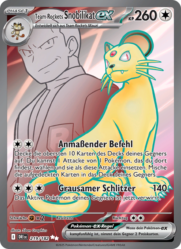 Team Rockets Snobilikat-ex