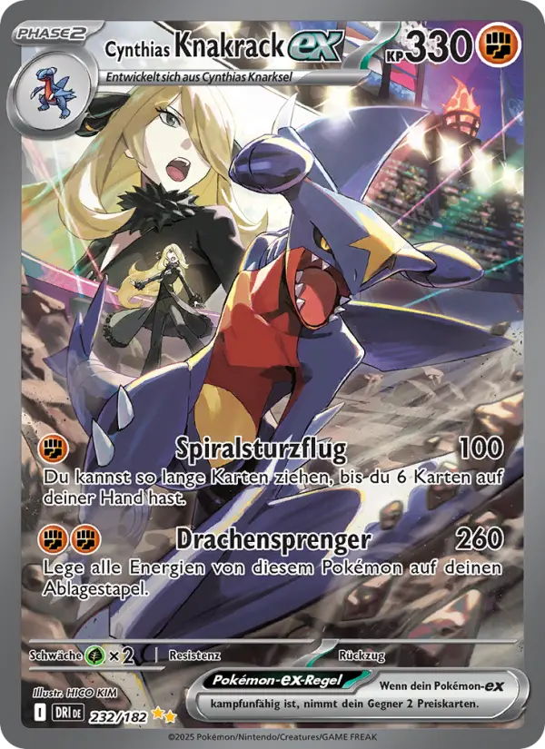 Cynthias Knakrack-ex card image