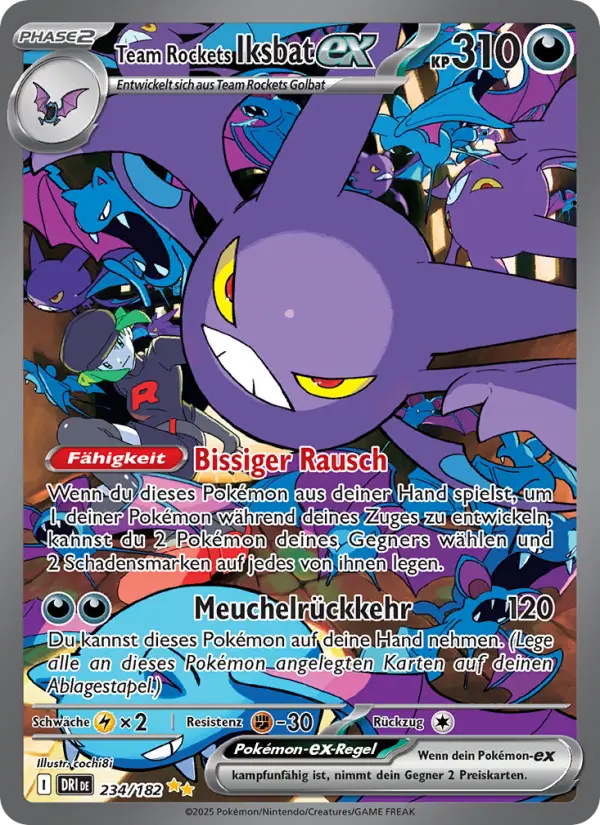 Team Rockets Iksbat-ex card image