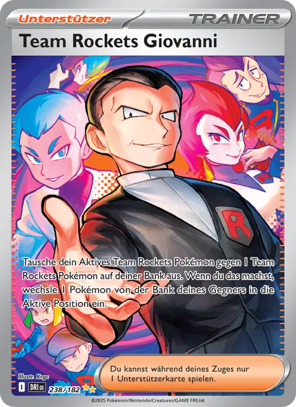 Team Rockets Giovanni card image