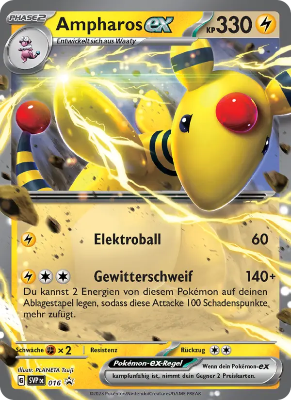 Ampharos-ex card image