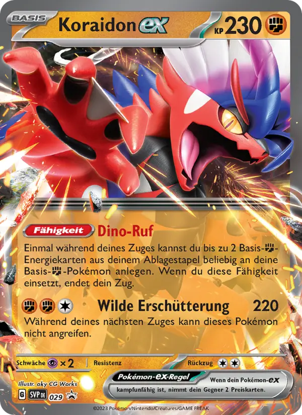 Koraidon-ex card image