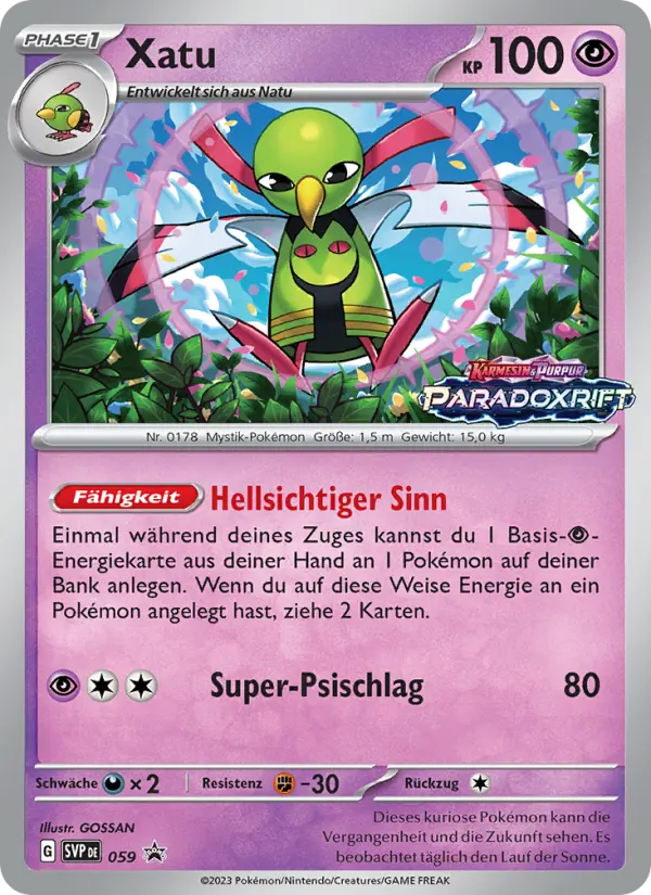 Xatu card image