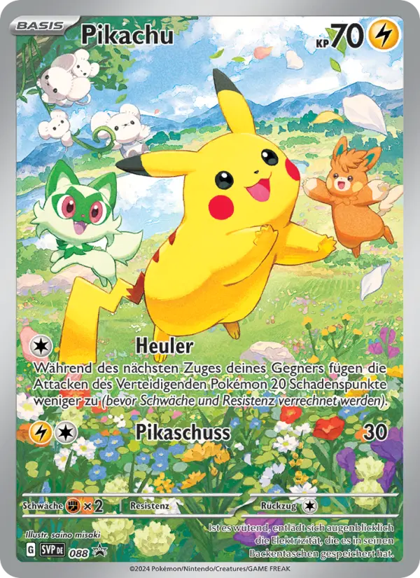 Pikachu card image