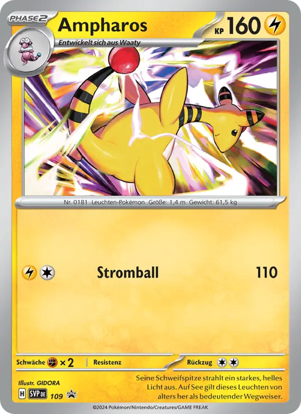 Ampharos card image