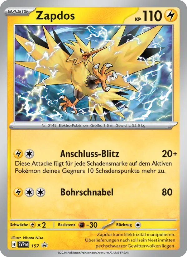 Zapdos card image