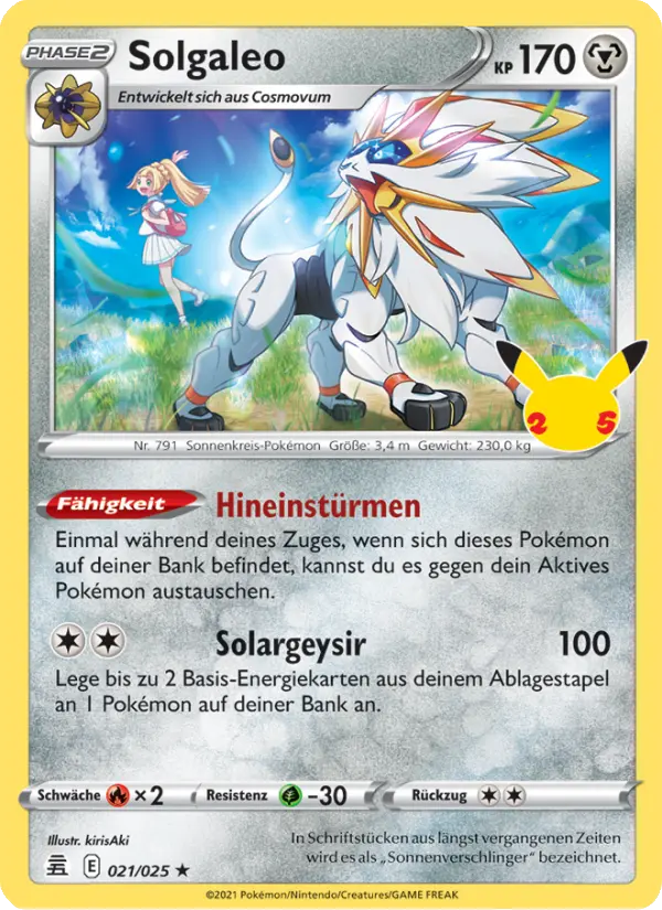 Solgaleo card image