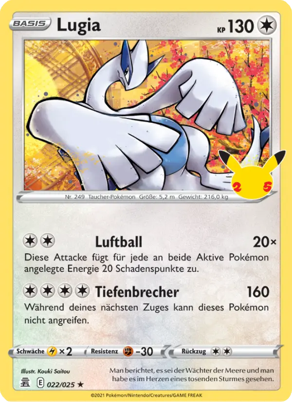 Lugia card image