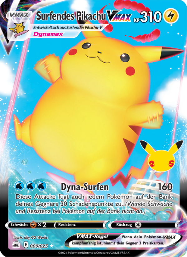 Surfendes Pikachu VMAX