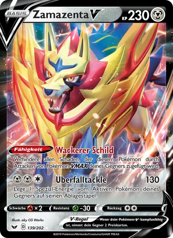 Zamazenta V card image