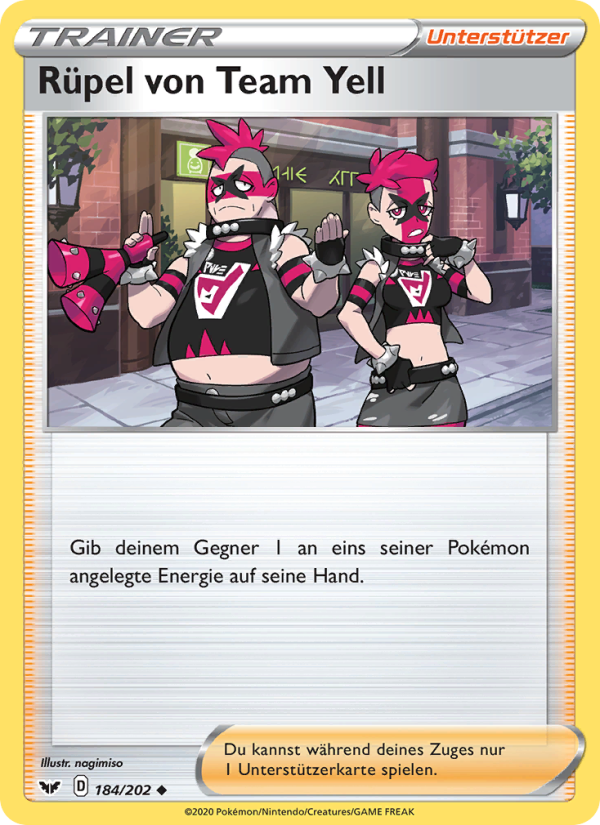 Rüpel von Team Yell from Schwert & Schild