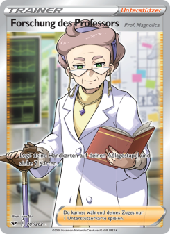 Forschung des Professors