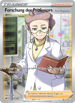 Forschung des Professors