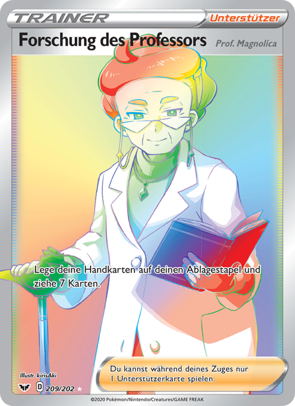 Forschung des Professors