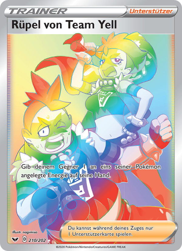 Rüpel von Team Yell