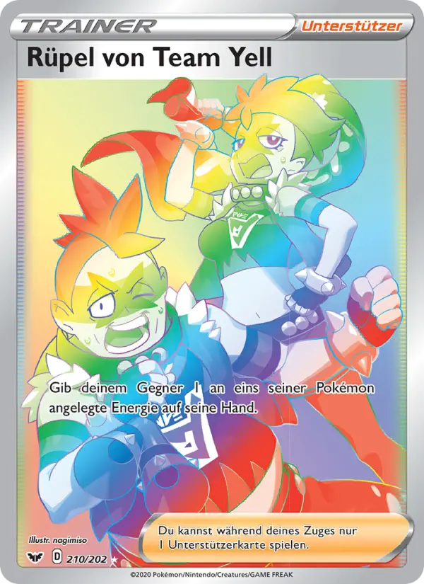 Rüpel von Team Yell card image