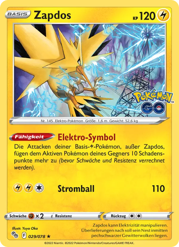 Zapdos card image