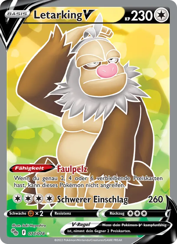 Letarking V card image