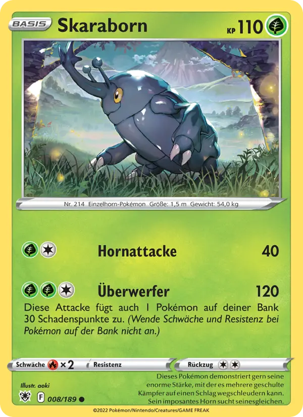 Skaraborn Pokemon card