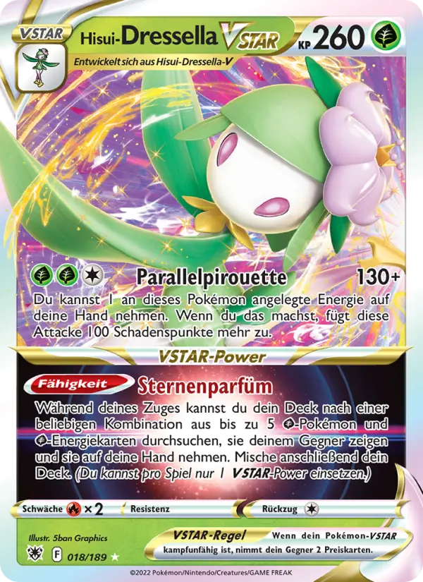 Hisui-Dressella VSTAR card image