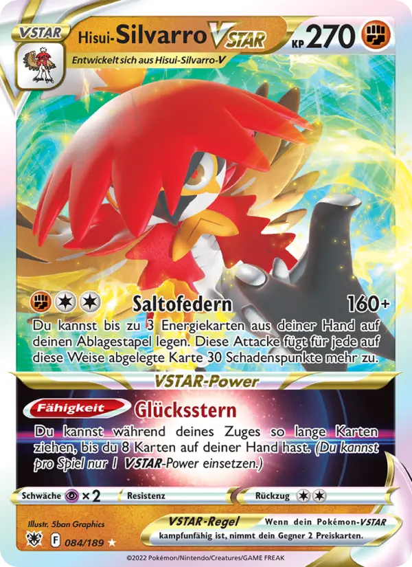Hisui-Silvarro VSTAR card image