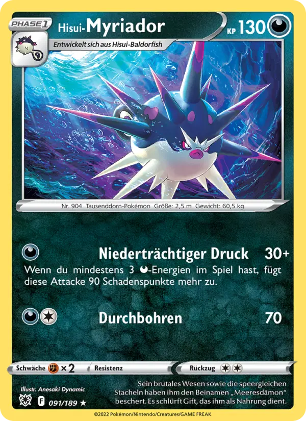 Hisui-Myriador card image